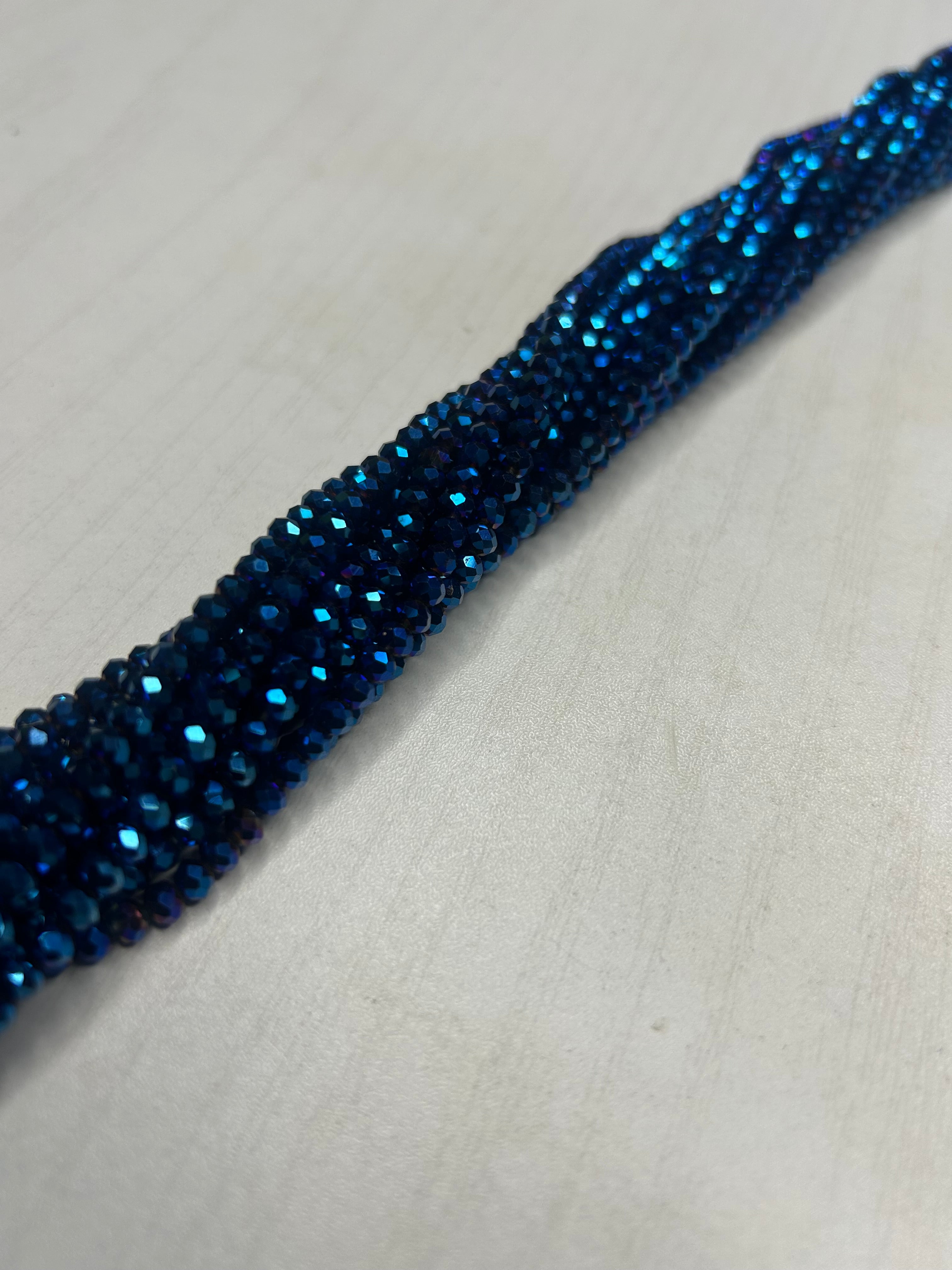 Deep Blue Medium Waistbeads