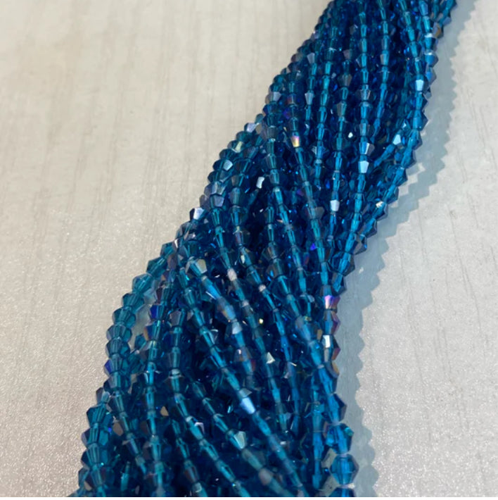 Water Blue Medium Waistbead