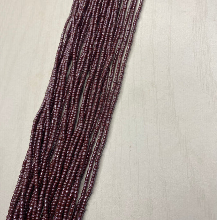 Burgundy Thin Waistbead