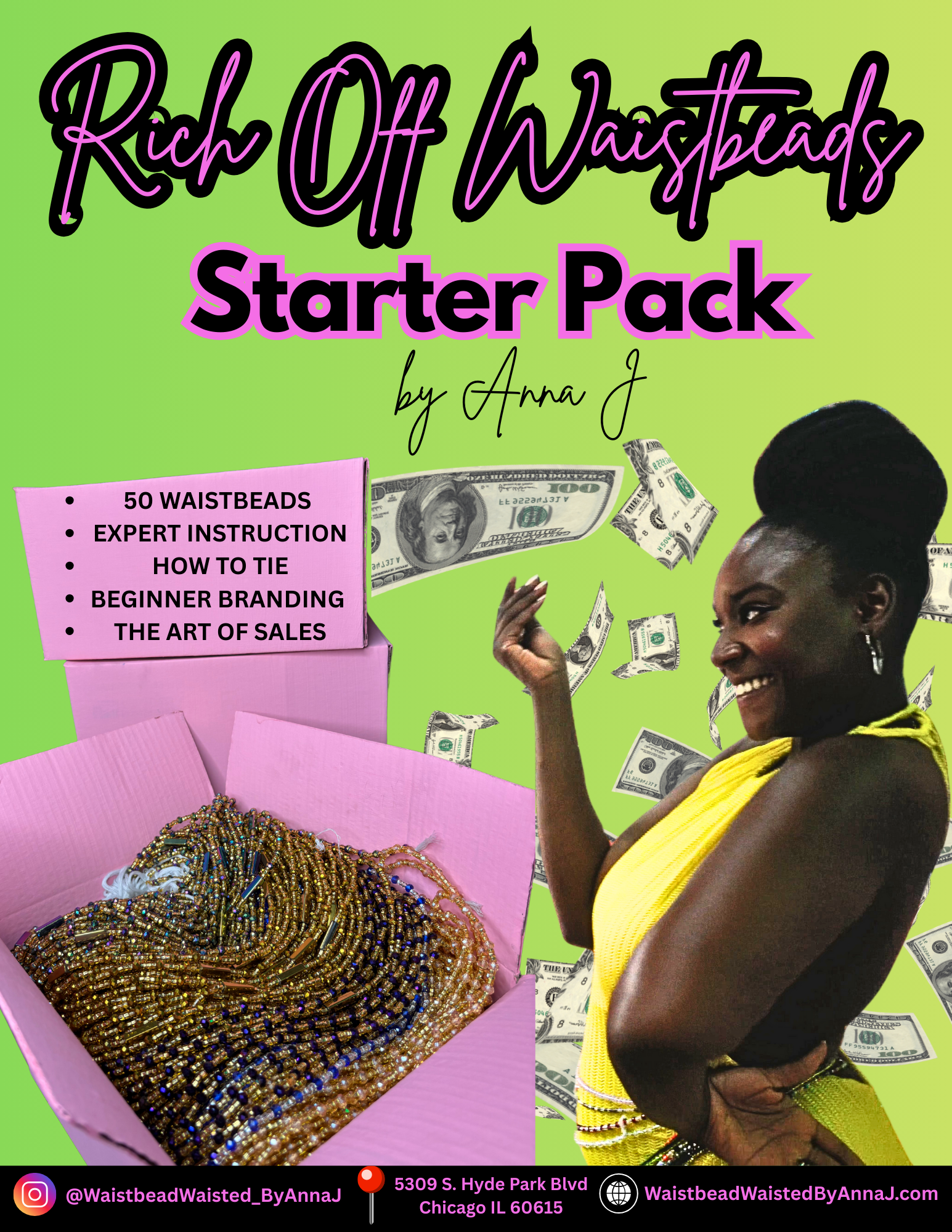 Rich Off Waistbeads by Anna J: How to Sell Waistbeads